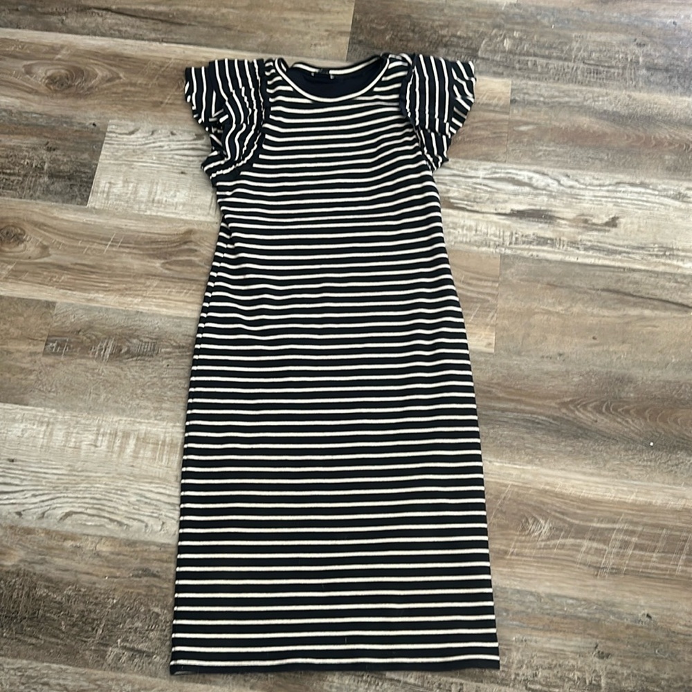 Express | Striped Midi